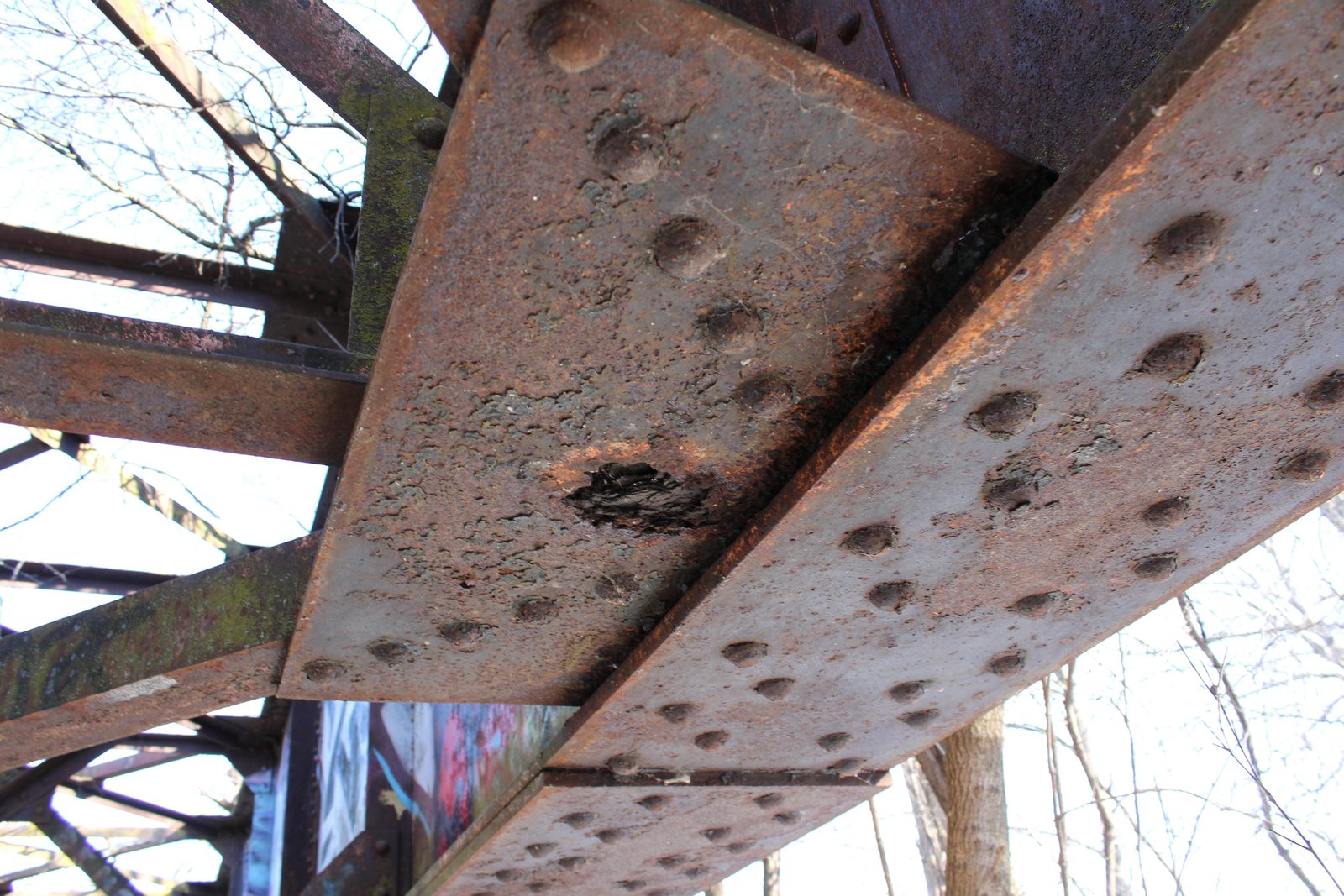 Lower flange plate, span #2